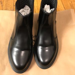 Brand new dr martens, flora black, polished smooth